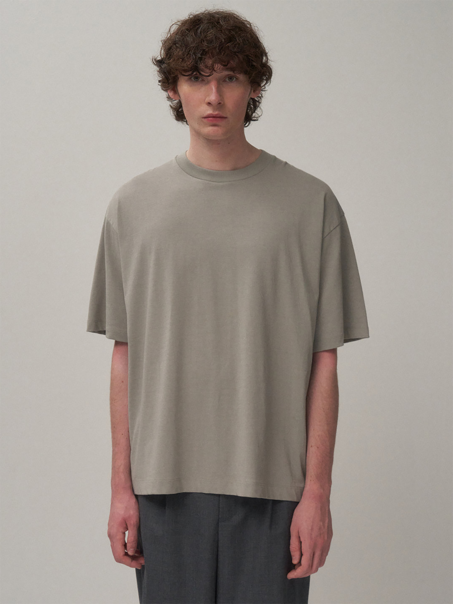 ATON 60/FRESCA OVERSIZED Tシャツ ATON Fresca Plate Oversized T-Shirt