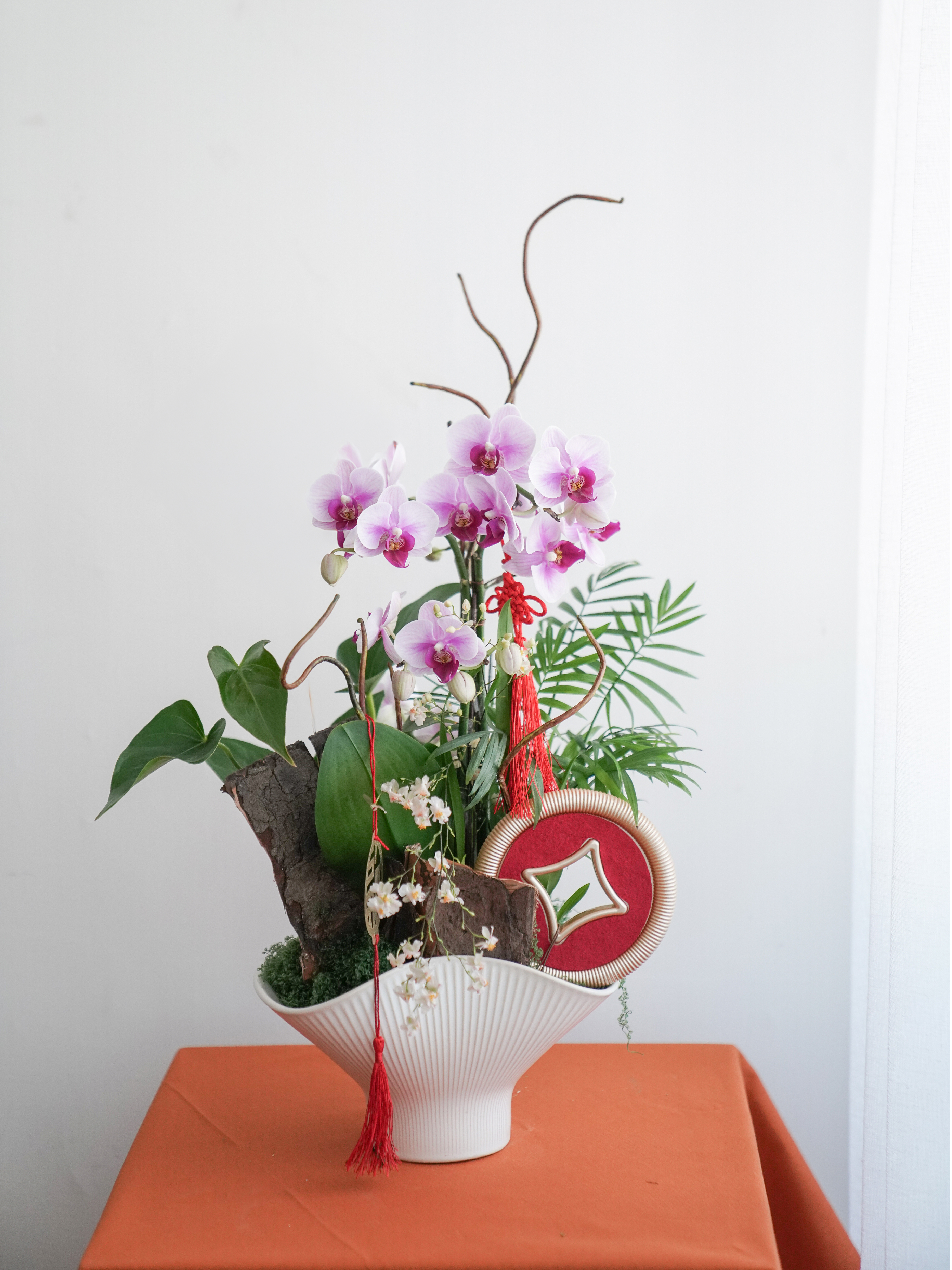 Fortune Horse · Orchid Treasure Pot