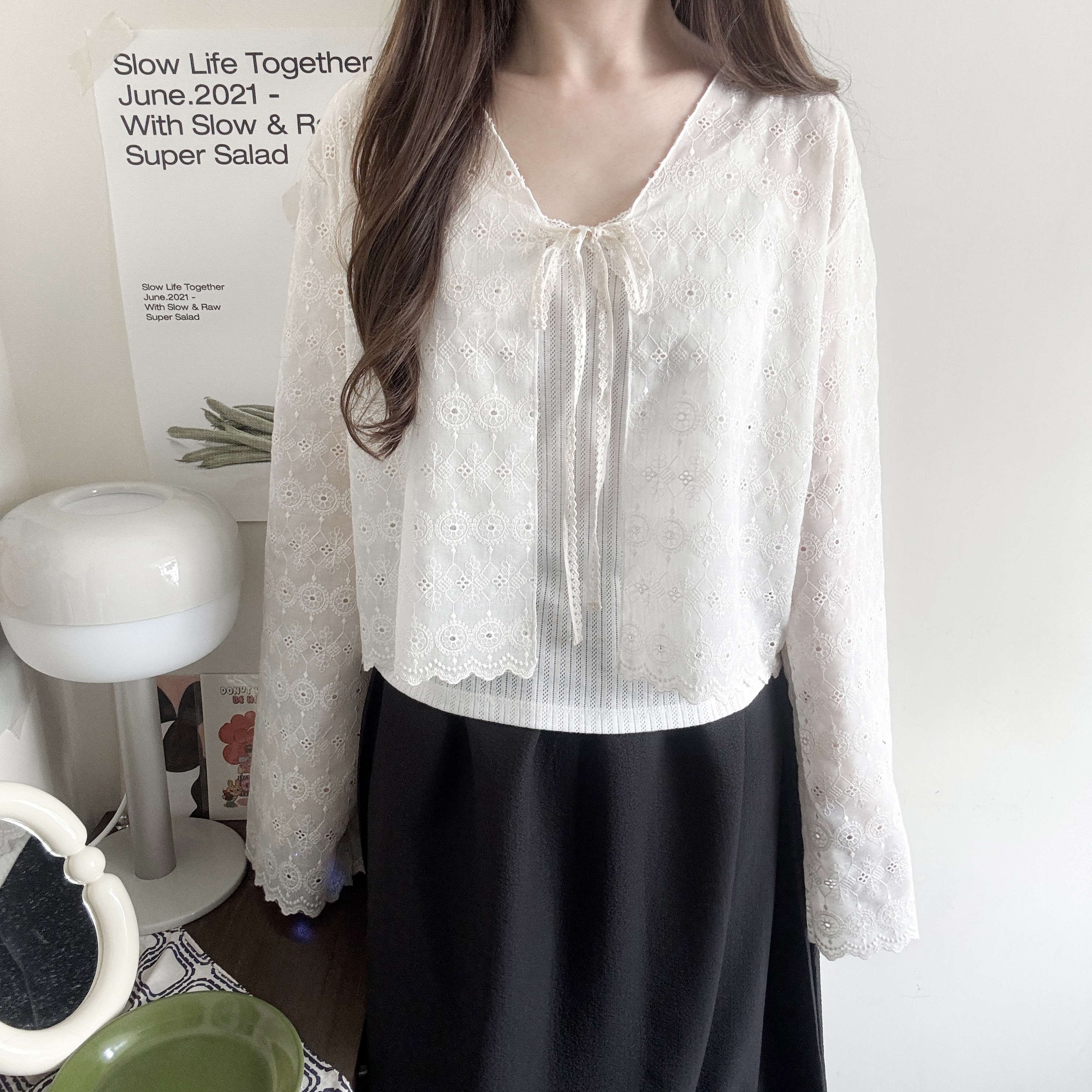 刺繡花邊小外套