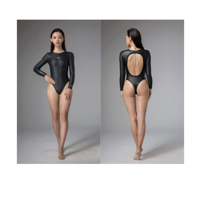 ▲預購-Bestdive 2mm靈秀系列 露背款 炫彩高叉比基尼 2026