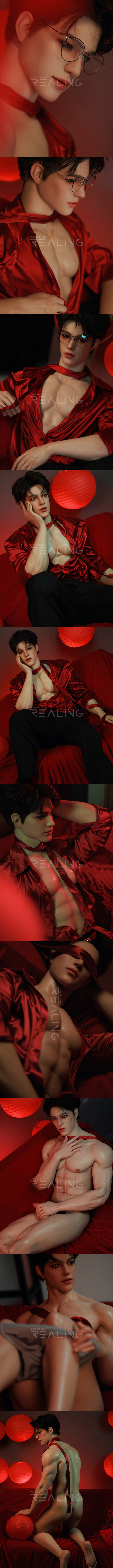 REALING 180cm 震梟 男性擬真娃娃 全矽膠材質 male silicone sex doll