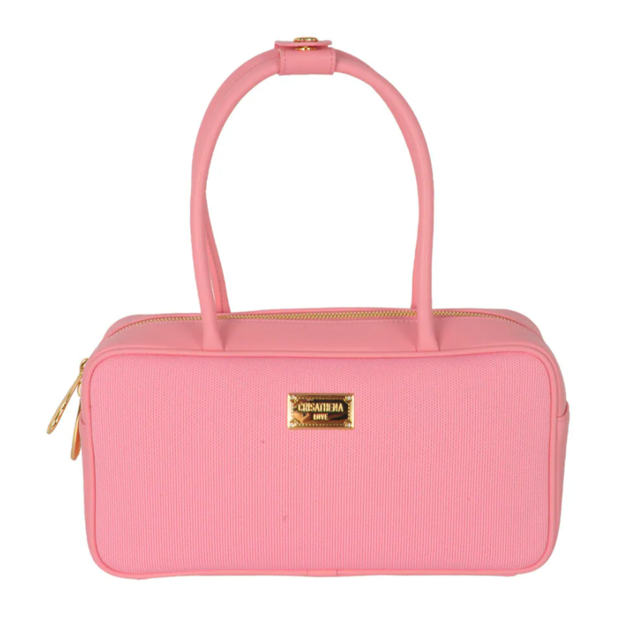 C25 Crisathena Glam 保齡球包 - 粉紅色、金色 CT-250003DG-PINK