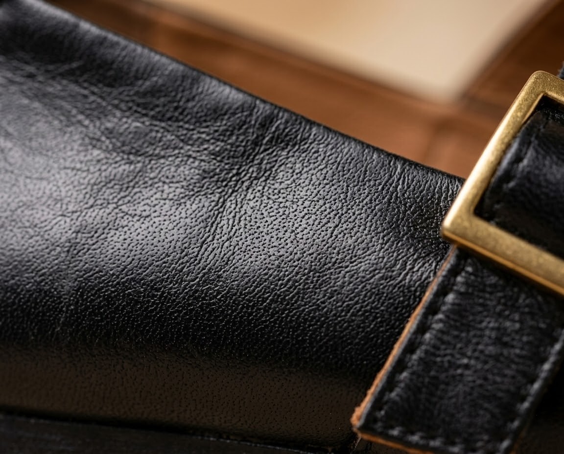 告別塑膠皮脫皮水解噩夢！愛麗絲瑪莉珍鞋嚴選頂級超軟頭層牛皮，具備天然毛細孔與強韌生命力，透氣防臭且遠比合成皮更耐穿好保養。