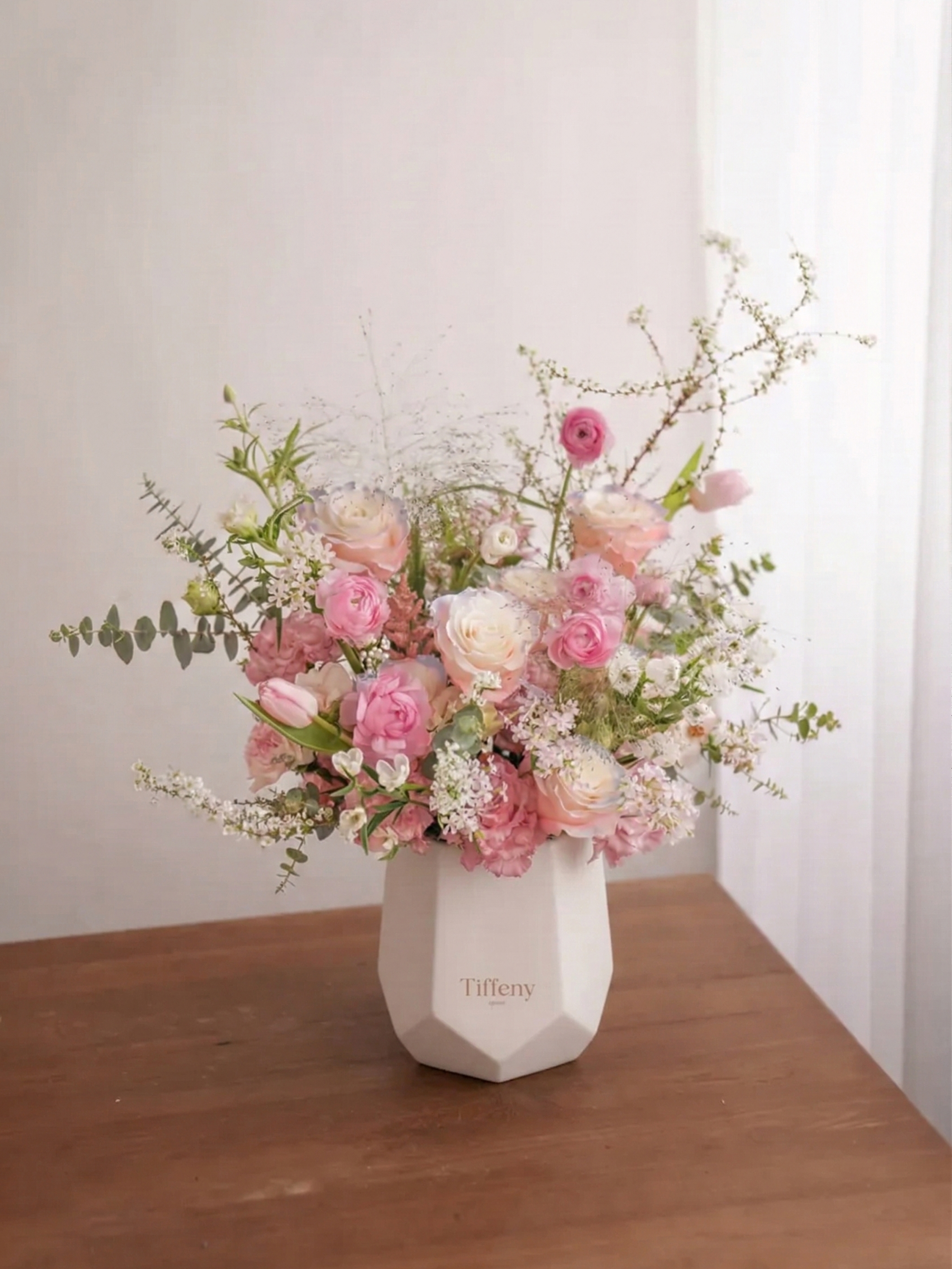 春神的碎花時裝秀 鮮花盆花 開幕花禮