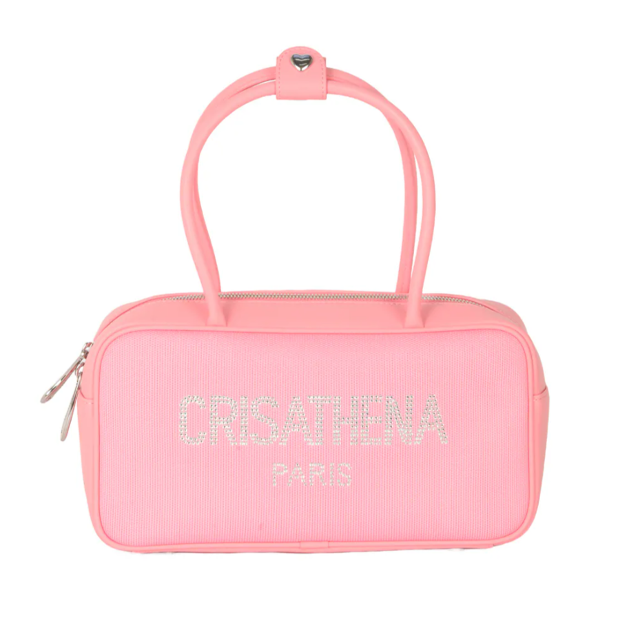 C27 Crisathena Glam 保齡球包 - 粉紅色、銀色 CT-250003DW-PINK