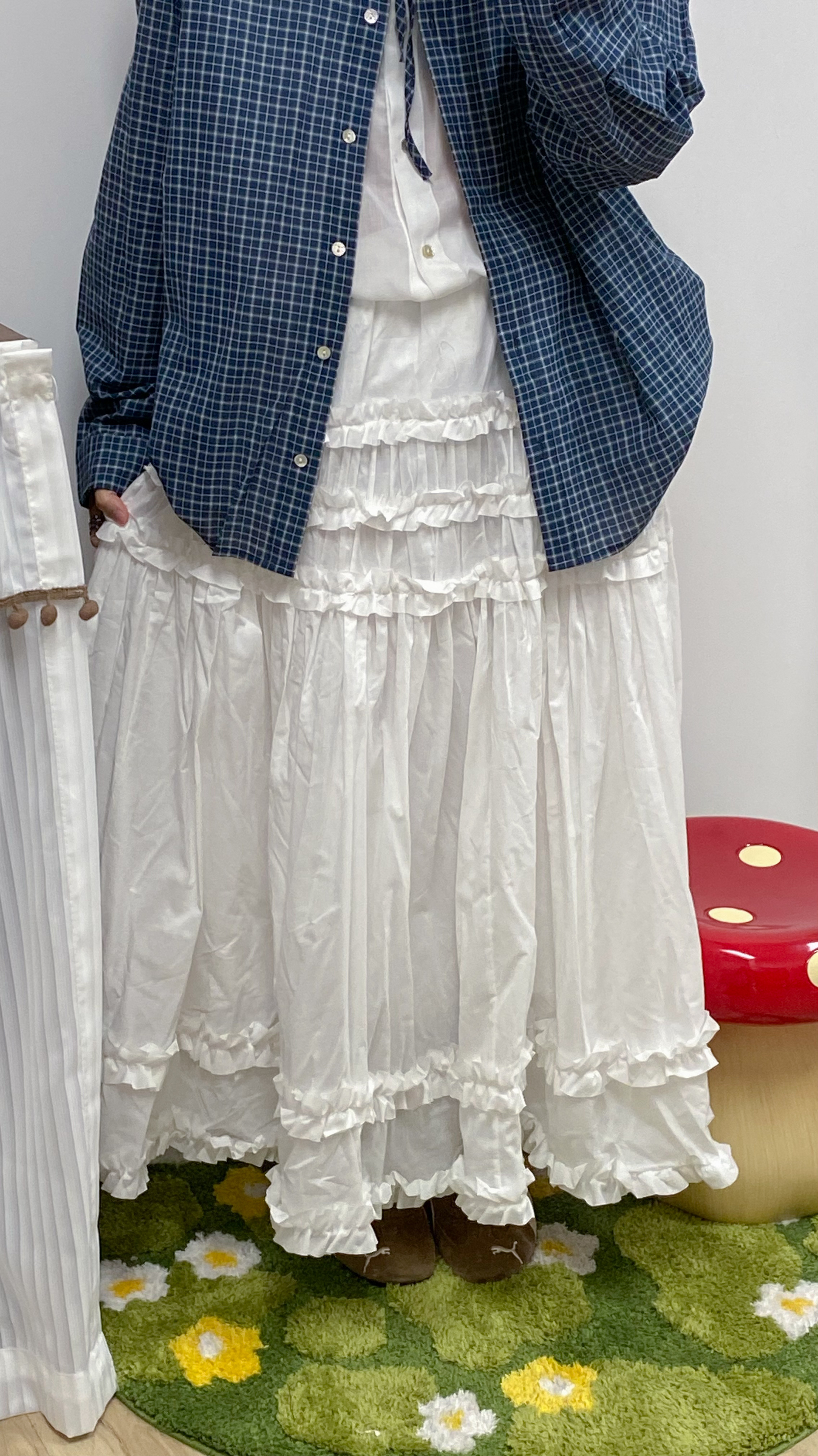 多層Ruffle 蛋糕裙