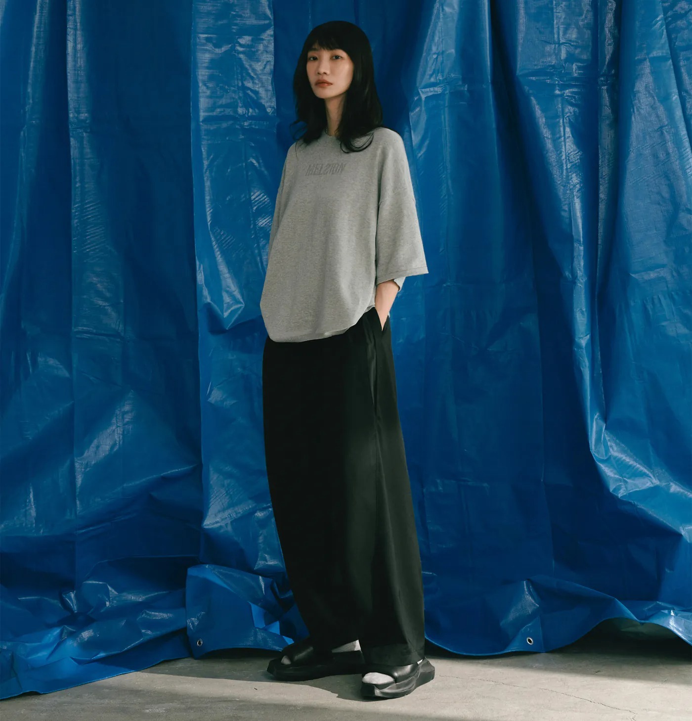 MELSIGN｜Serenity AUG. Cutting Trousers (Black)