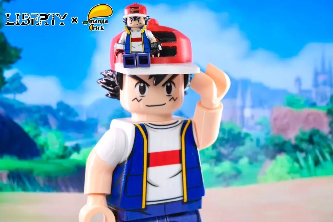 【Manga Brick x Liberty】小智（全開模巨型人仔）