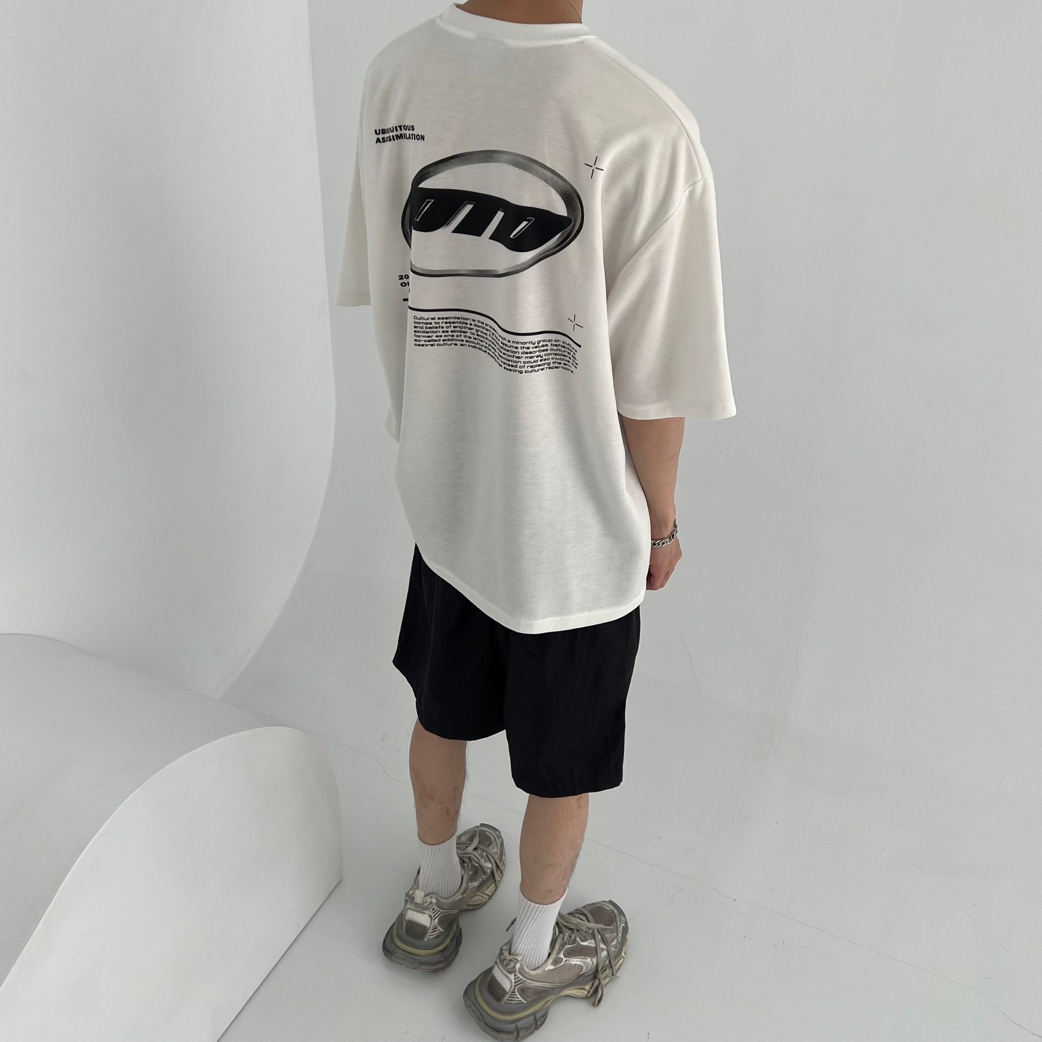 春夏 OTD 印花 英文 街頭 文字 男女 短袖