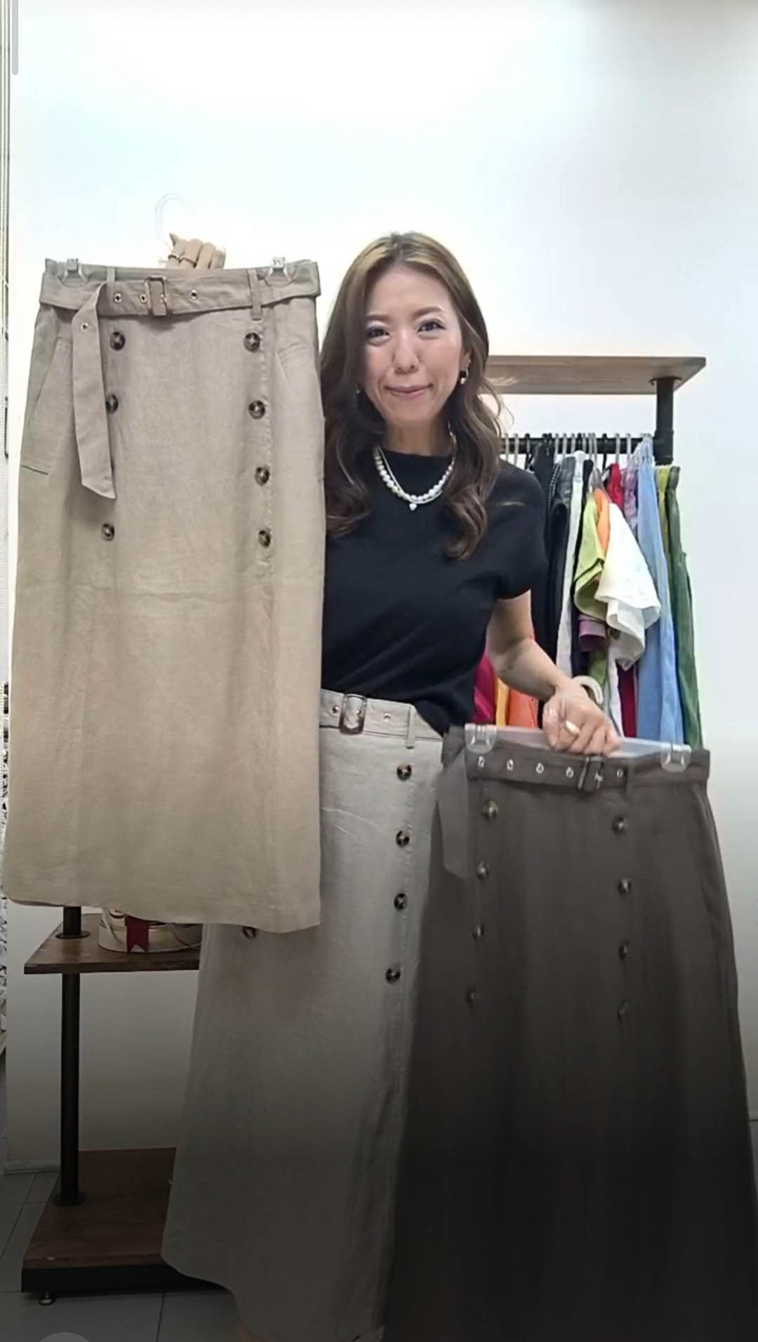 M016 RM169 ▶️棉麻裙 👉M(W:76-78cm H:118cm) L(W:80-88cm H:118cm) L:83cm