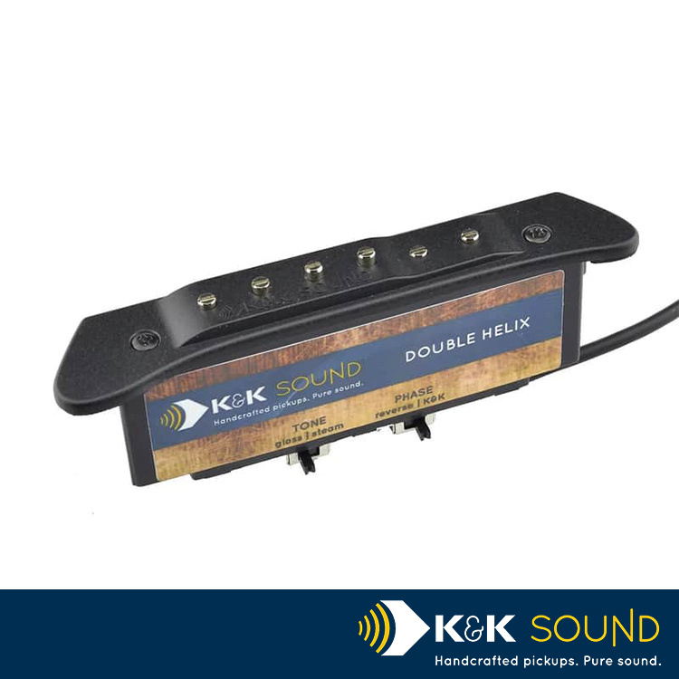 K&K Sound Double Helix Solo 響孔式 木吉他拾音器