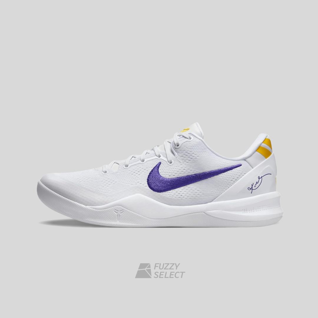 【逢甲 FUZZY】Nike Kobe 8 Protro "Lakers Home Away" 白紫 HF9550-100