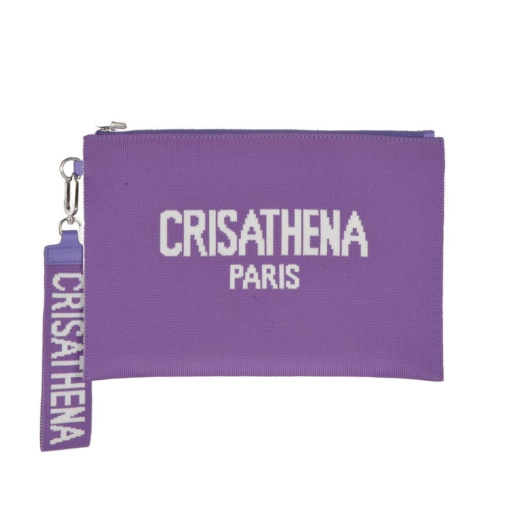 C35 Crisathena 紫色大號手拿包