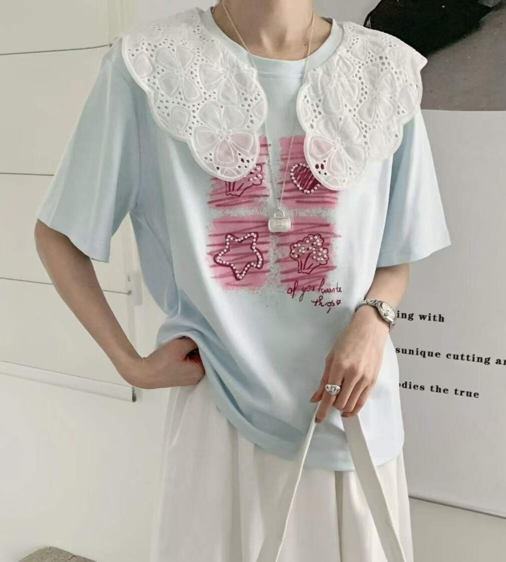 CL12J 西藍花星星心心西藍花 TOP