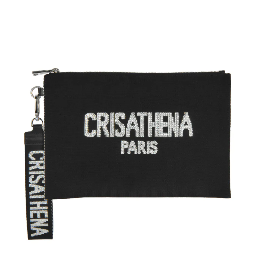 C36 Crisathena Glam 黑色小號手拿包