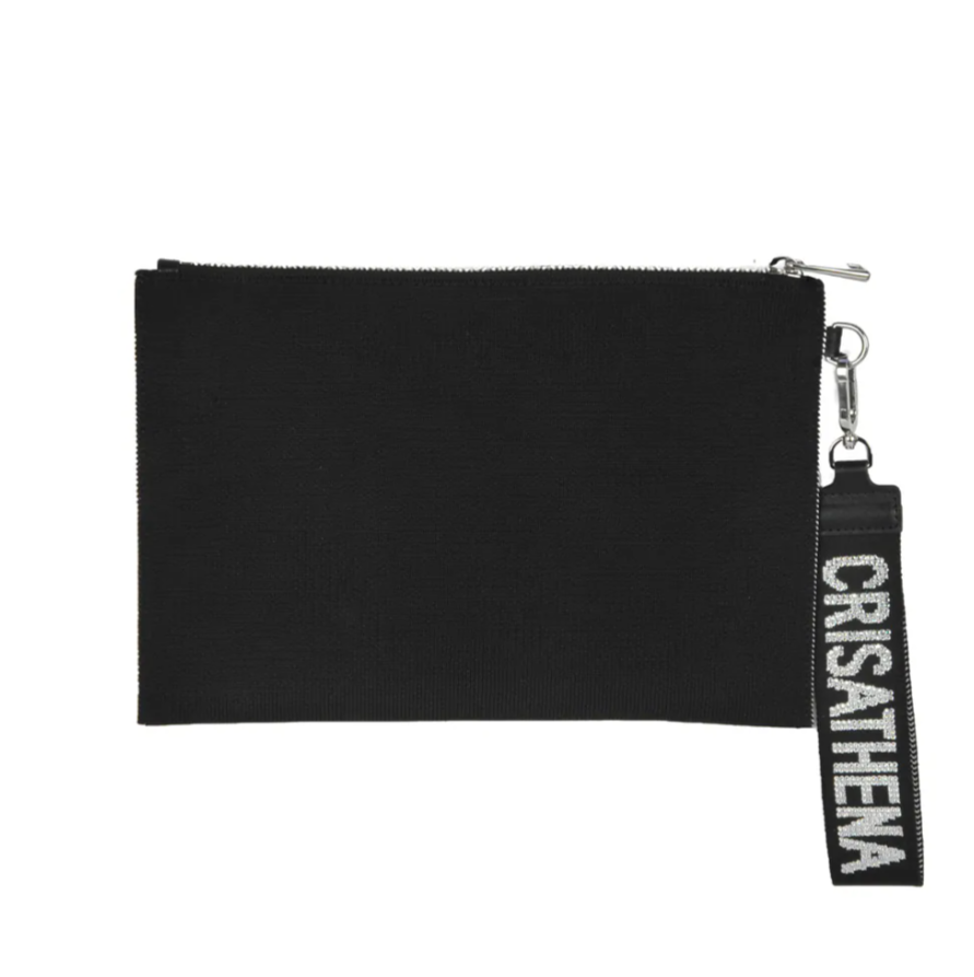 C36 Crisathena Glam 黑色小號手拿包