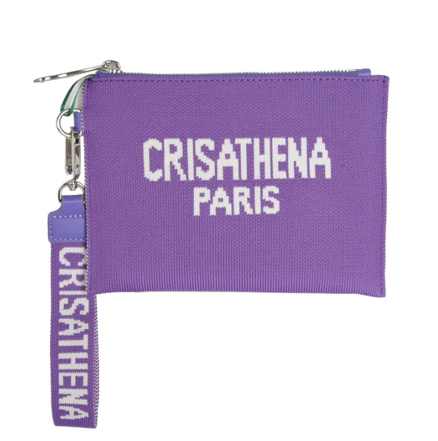 C38 Crisathena 紫色小號手拿包
