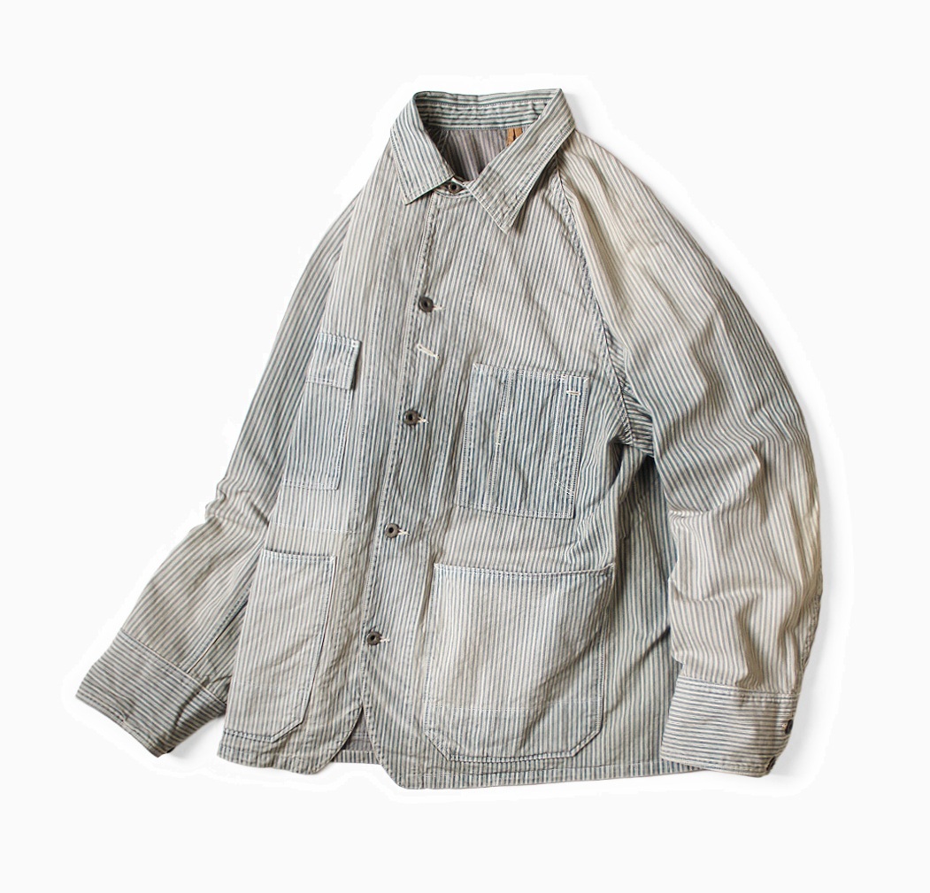 KAPITAL 2026 Liberty Hickory Cactus COVERALL - PRE ORDER ITEM (預訂中)