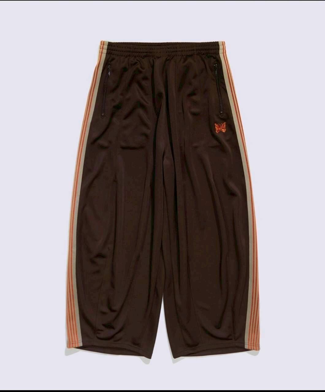【NEEDLES】3月新款 寬版  STUDIOUS別注 H.D. Track Pant - Poly Smooth