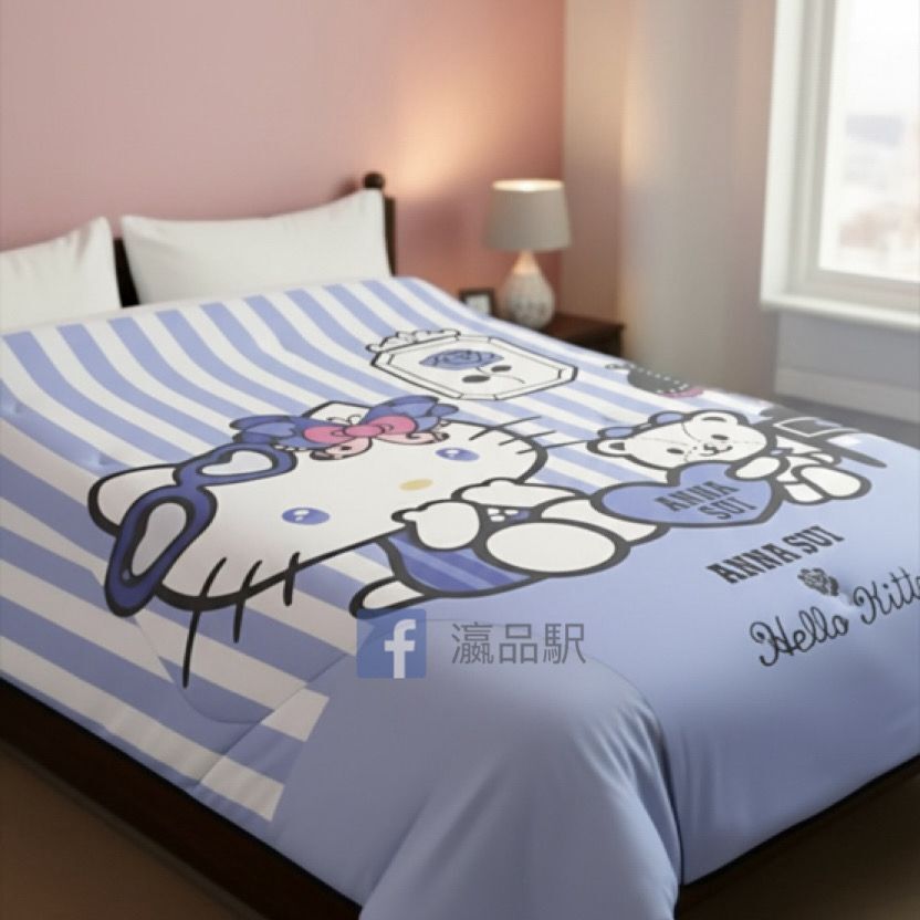 26066-KT Sanrio Hello Kitty x Anna Sui 聯名針織四季被 #TW-AS26