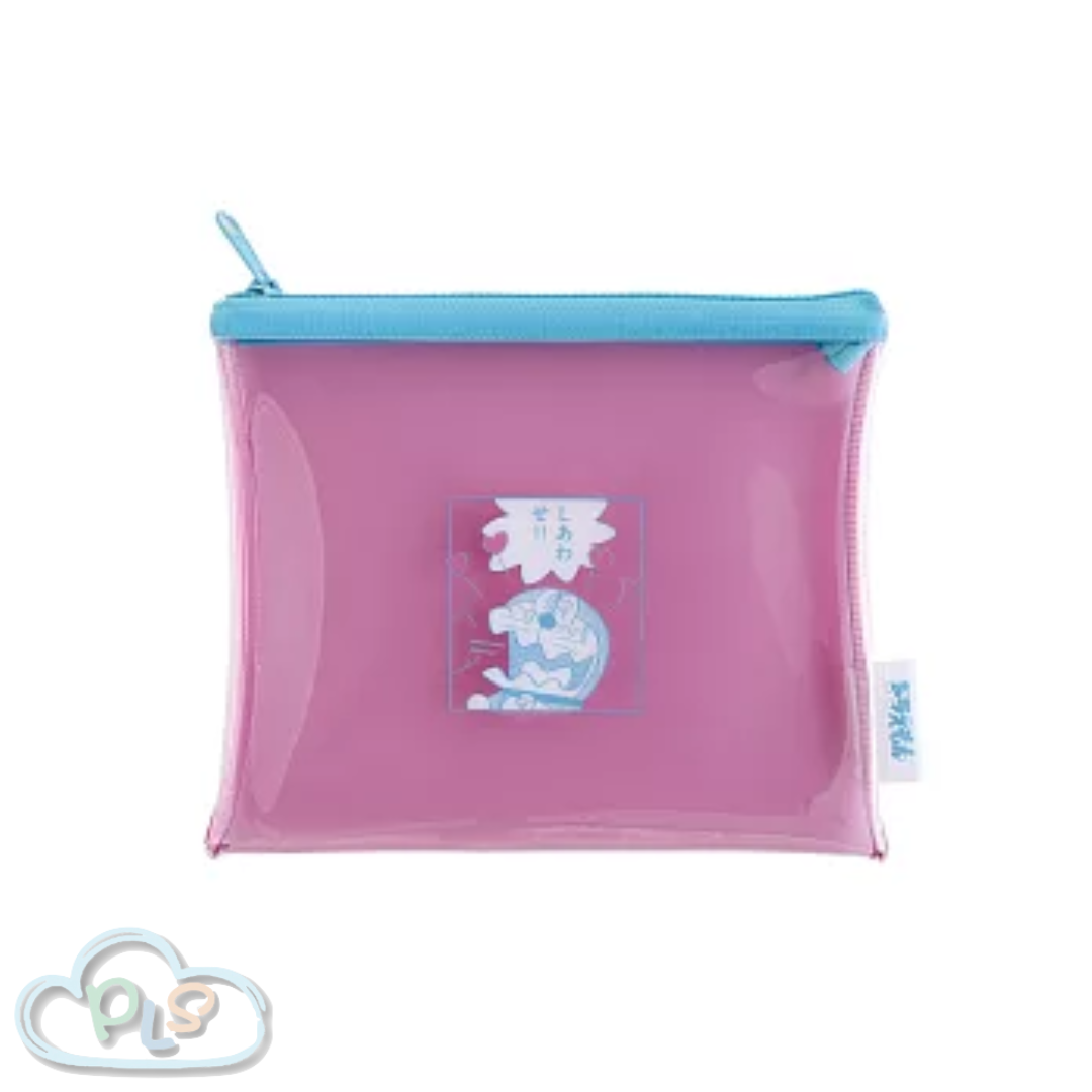 現貨 PVC文具收納袋 多啦A夢 Green Flash 粉紅色 #30139