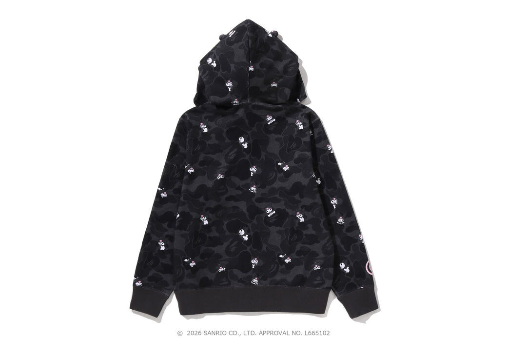 2026SS A BATHING APE BAPE KUROMI CAMO FULL ZIP HOODIE 三麗鷗 庫洛米 連帽 外套 現貨 1M23215901