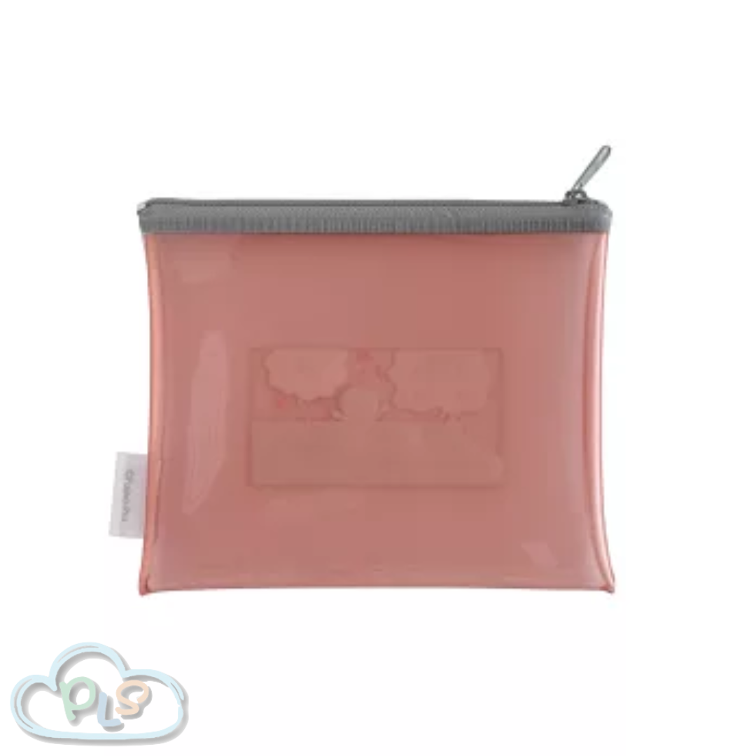 現貨 PVC文具收納袋 多啦A夢 Green Flash 珊瑚紅 #30138