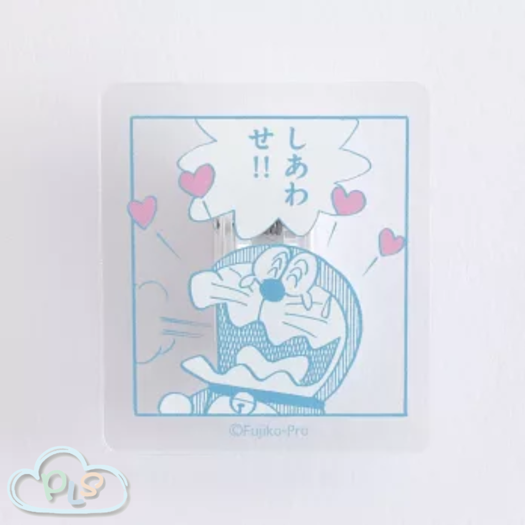 現貨 一格漫畫亞加力夾 多啦A夢 Green Flash 粉紅色 #30134