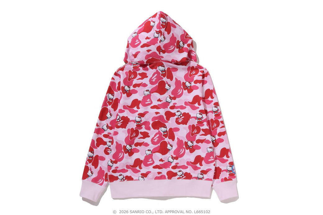 2026SS A BATHING APE BAPE HELLO KITTY CAMO FULL ZIP HOODIE 三麗鷗 凱蒂貓 連帽 外套 現貨 1M23215902