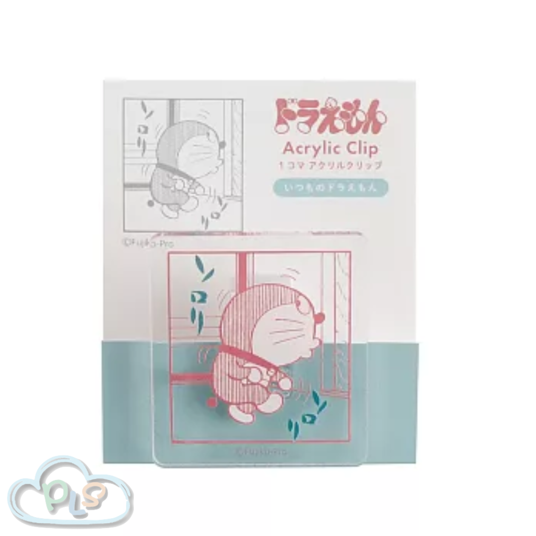 現貨 一格漫畫亞加力夾 多啦A夢 Green Flash 藍色 #30133