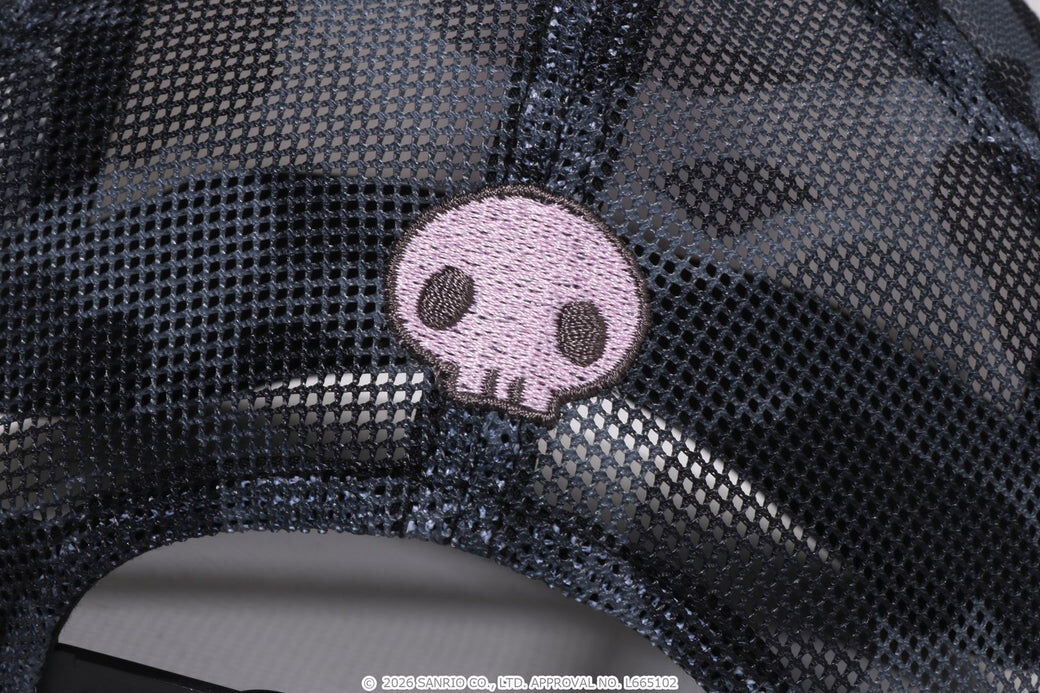 2026SS BAPE®︎ X HELLO KITTY KUROMI ABC CAMO MESH CAP 三麗