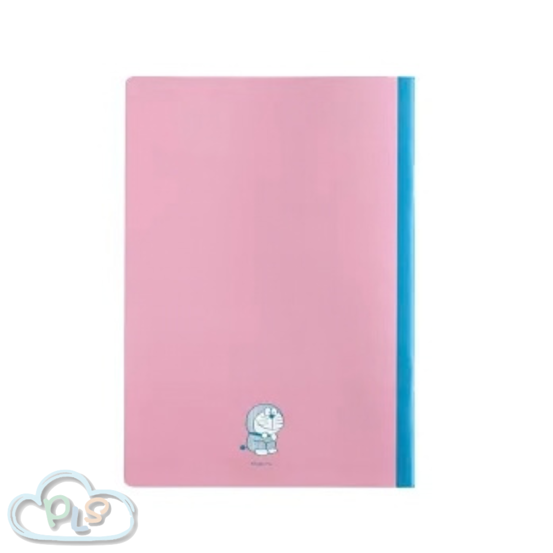 現貨 橫線筆記本A5 多啦A夢 Green Flash 粉紅色 #30127