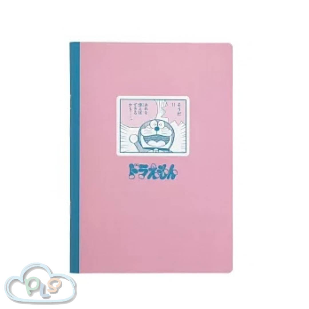 現貨 橫線筆記本A5 多啦A夢 Green Flash 粉紅色 #30127