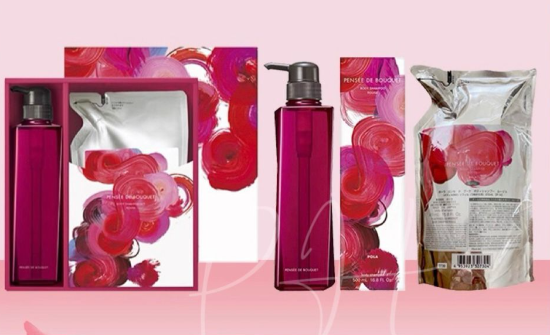 PO.LA 玫瑰沁香沐浴露套裝 500ml + 470ml(H12 12 PH552)