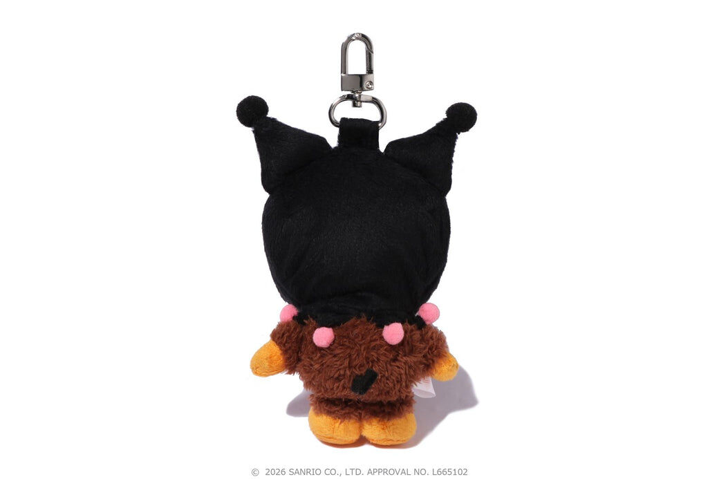 2026SS A BATHING APE BAPE PLUSH DOLL KEYCHAIN 鑰匙圈布偶