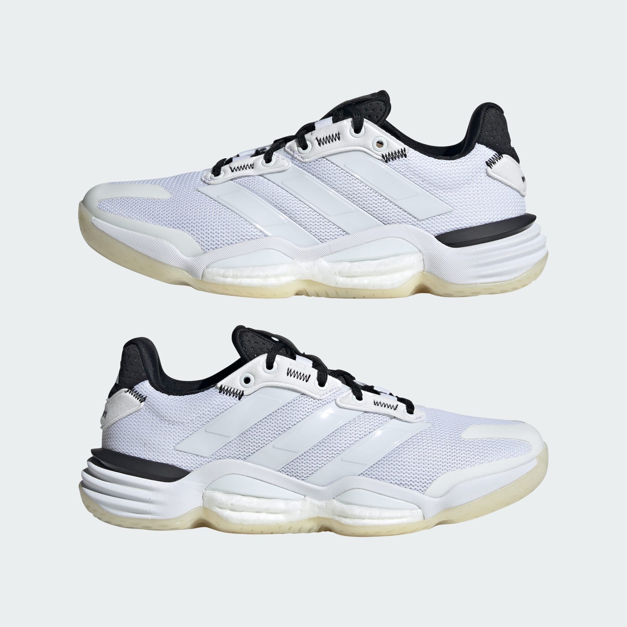 ADIDAS Stabil 16 W 手球/壁球/排球/羽毛球鞋 白色