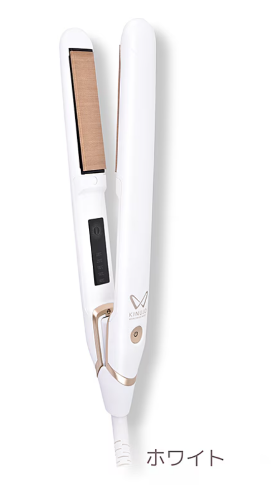 RG05 日本KINUJO W worldwide model 美髮離子夾(白)(4589946770735)