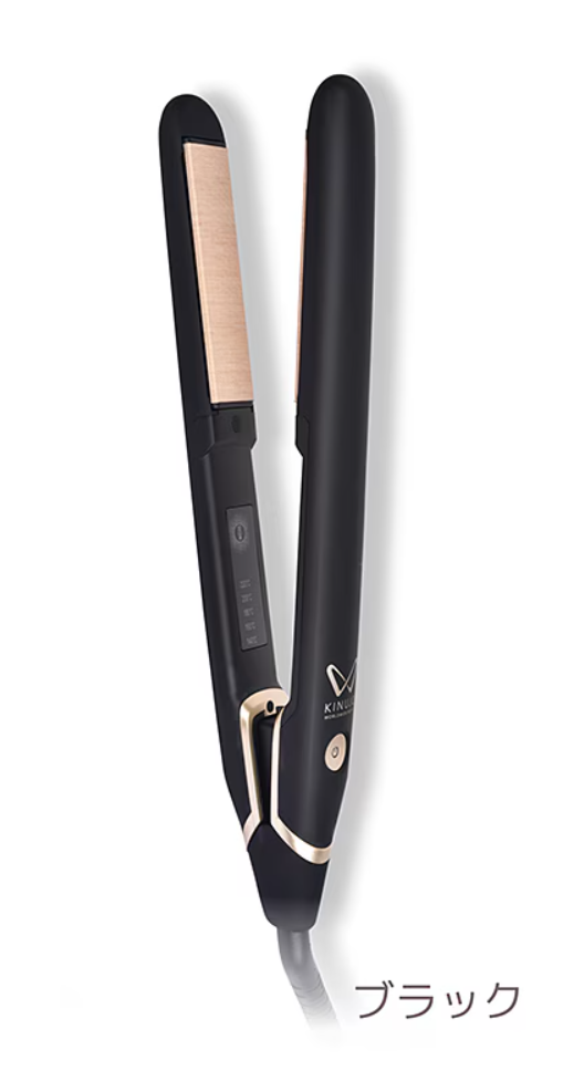 RG06 日本KINUJO W worldwide model 美髮離子夾(黑)(4589946770742)