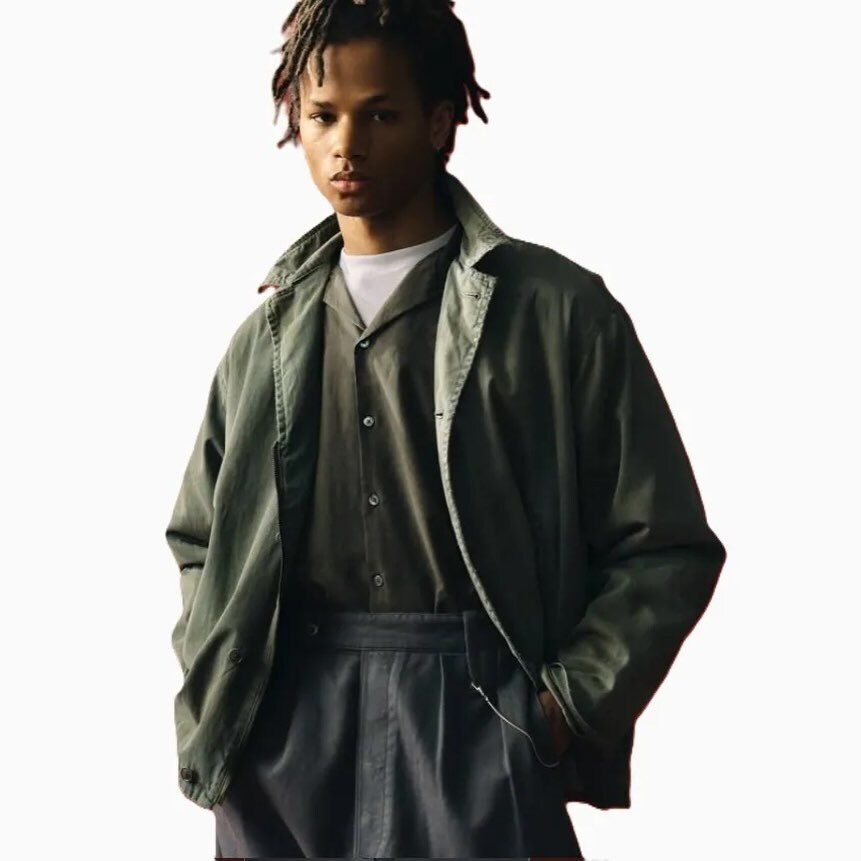 LAST PCS: A.PRESSE 2026 VINTAGE US NAVY N-4 DECK JACKET (26SAP-01-51) - SAGE SIZE 2 PRE ORDER ITEM (預訂中)