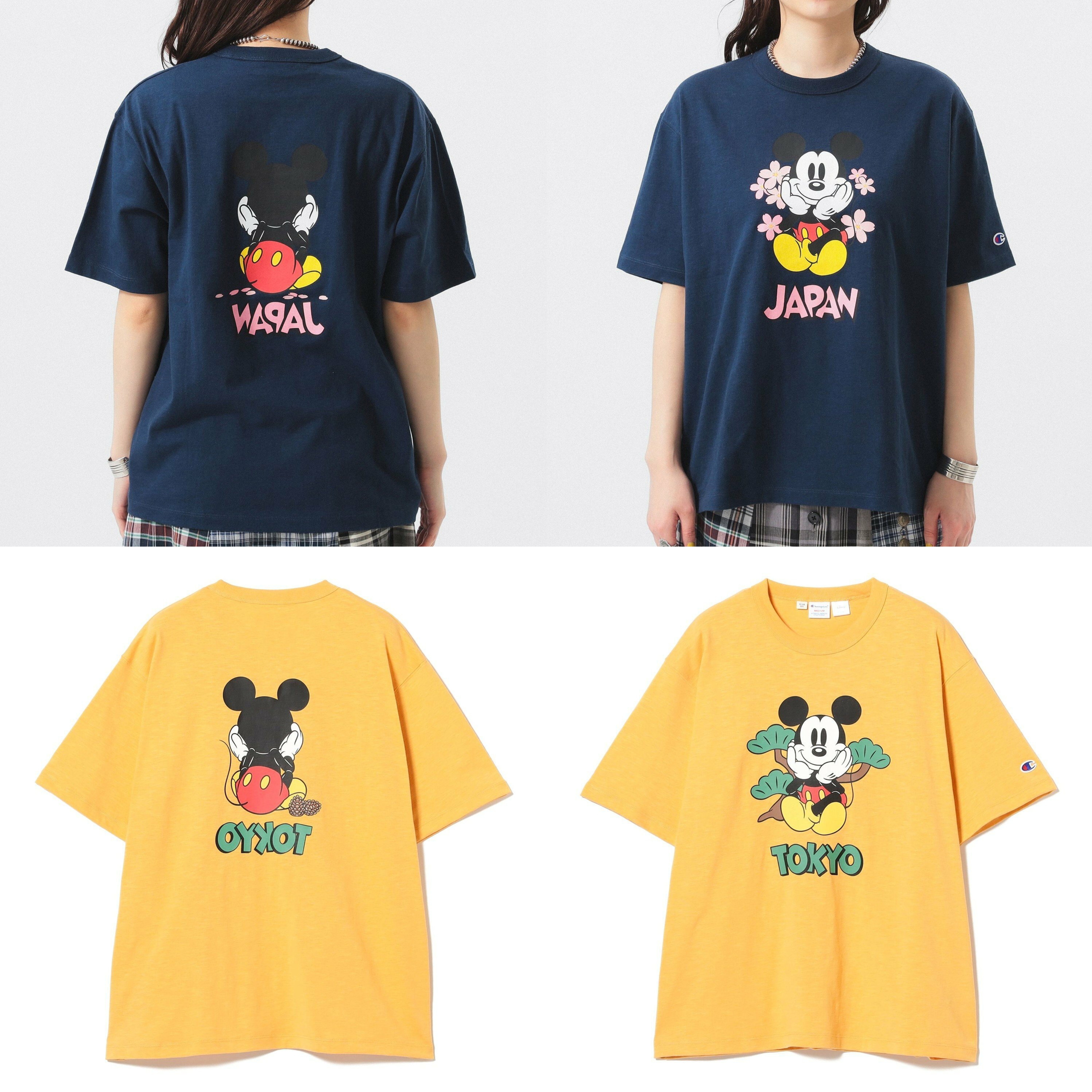 JP 限定Beams x Champion 米奇T-Shirt