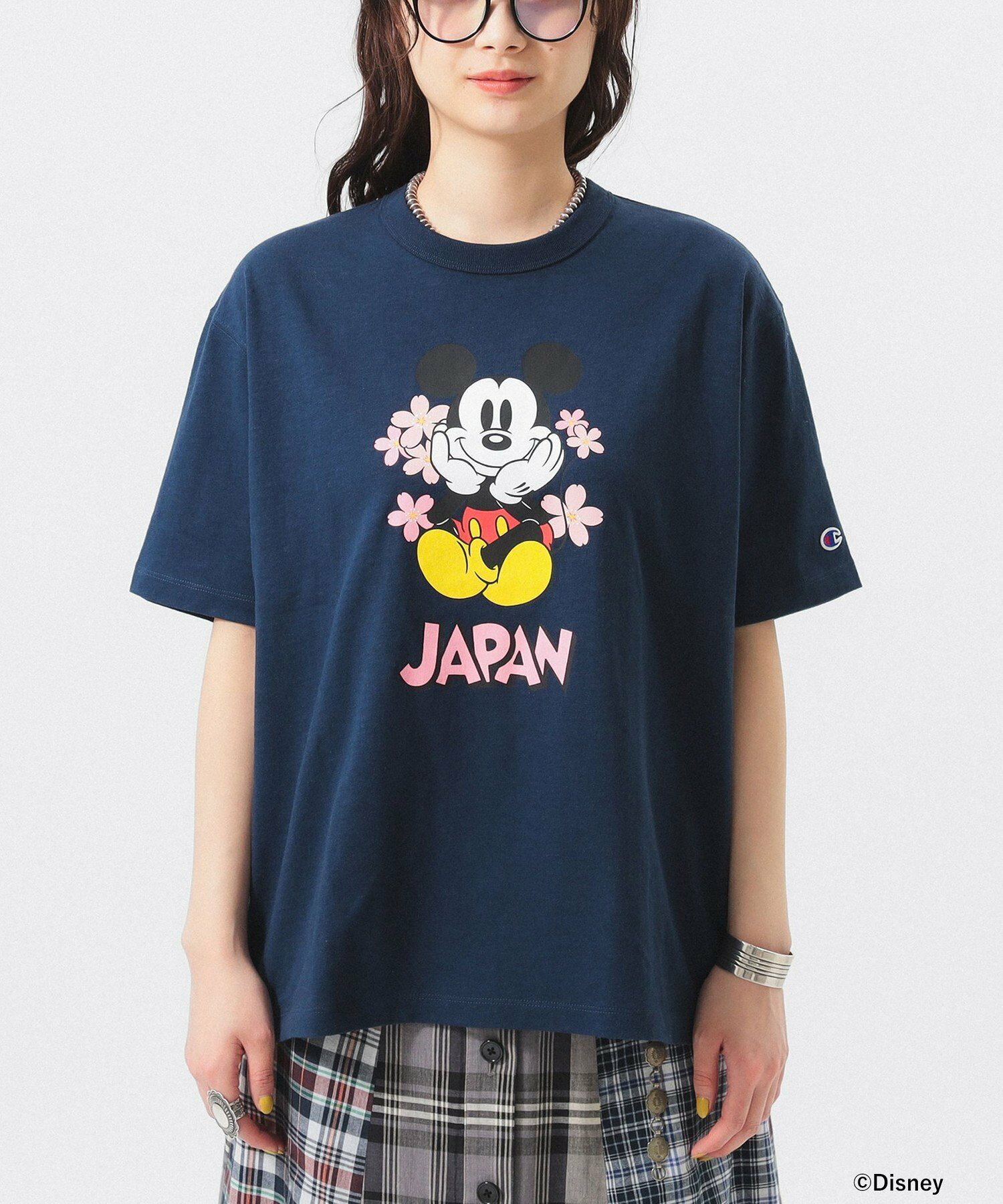 JP 限定Beams x Champion 米奇T-Shirt