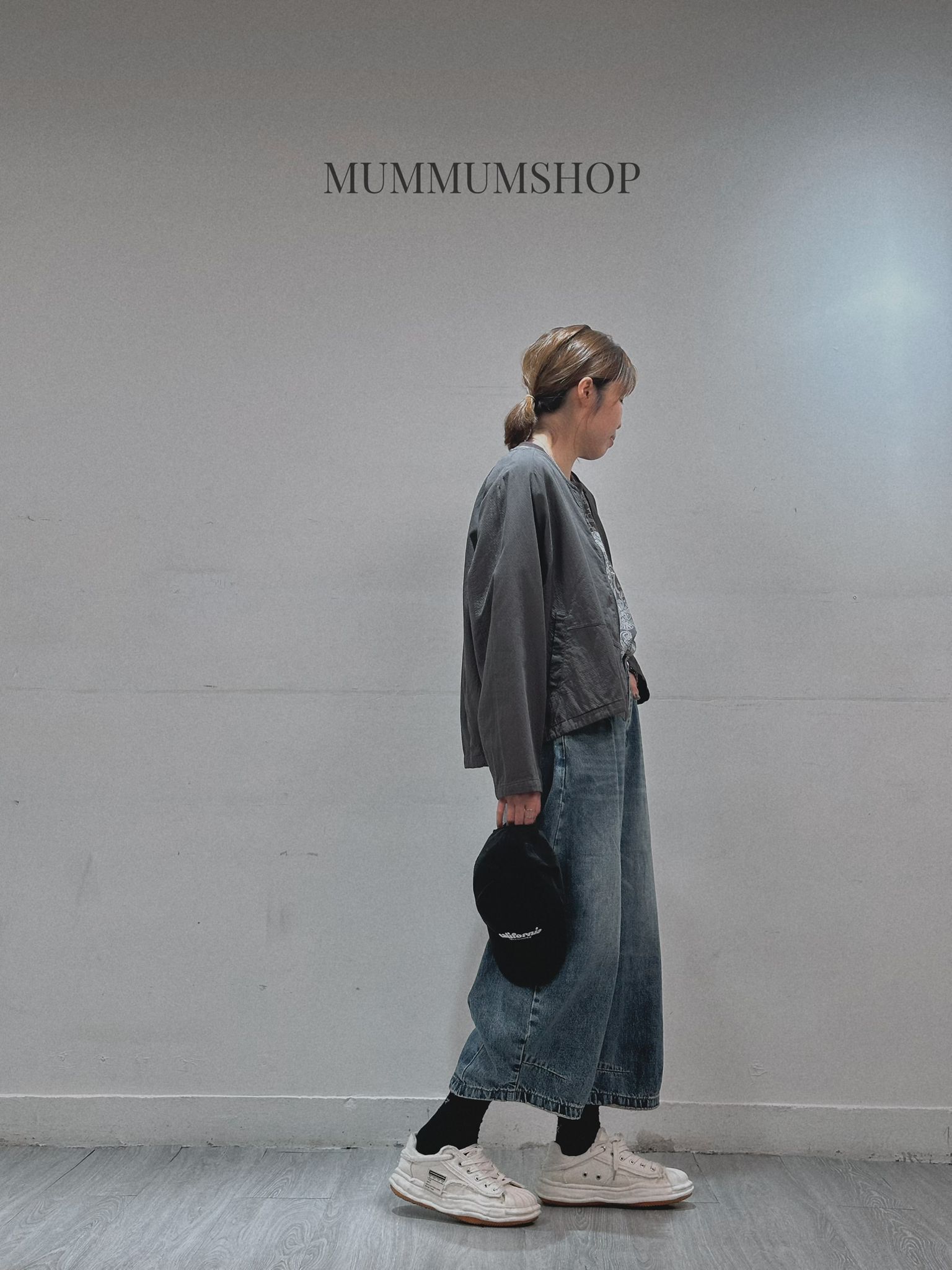 0213066a/拉鏈簡約大氣薄款外套 52/52/22.5-25.5