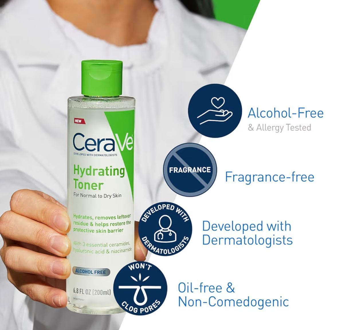 【直播】 CeraVe LX030689 淨痘爽膏水 200ml