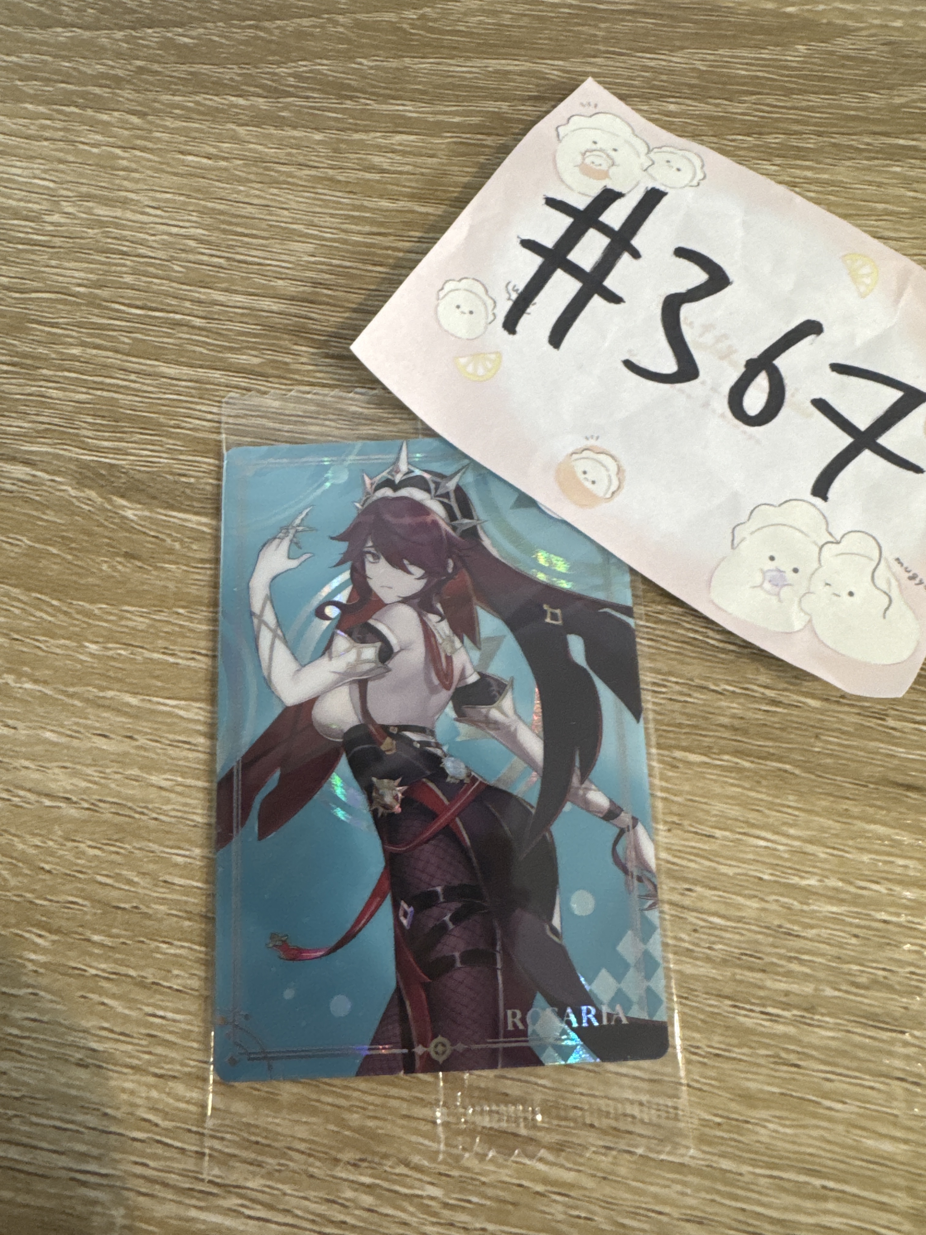 原神 羅莎利亞 小卡#367