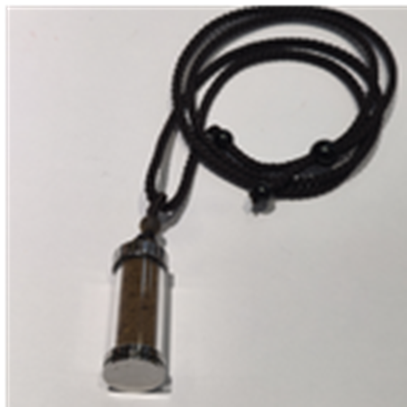 WB018 心若蓮華沉香 玻璃罐小吊墜+沉香沉水粉