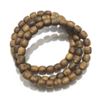 WB022 心若蓮華沉香 綠棋手鏈鼓珠0.7（4g+