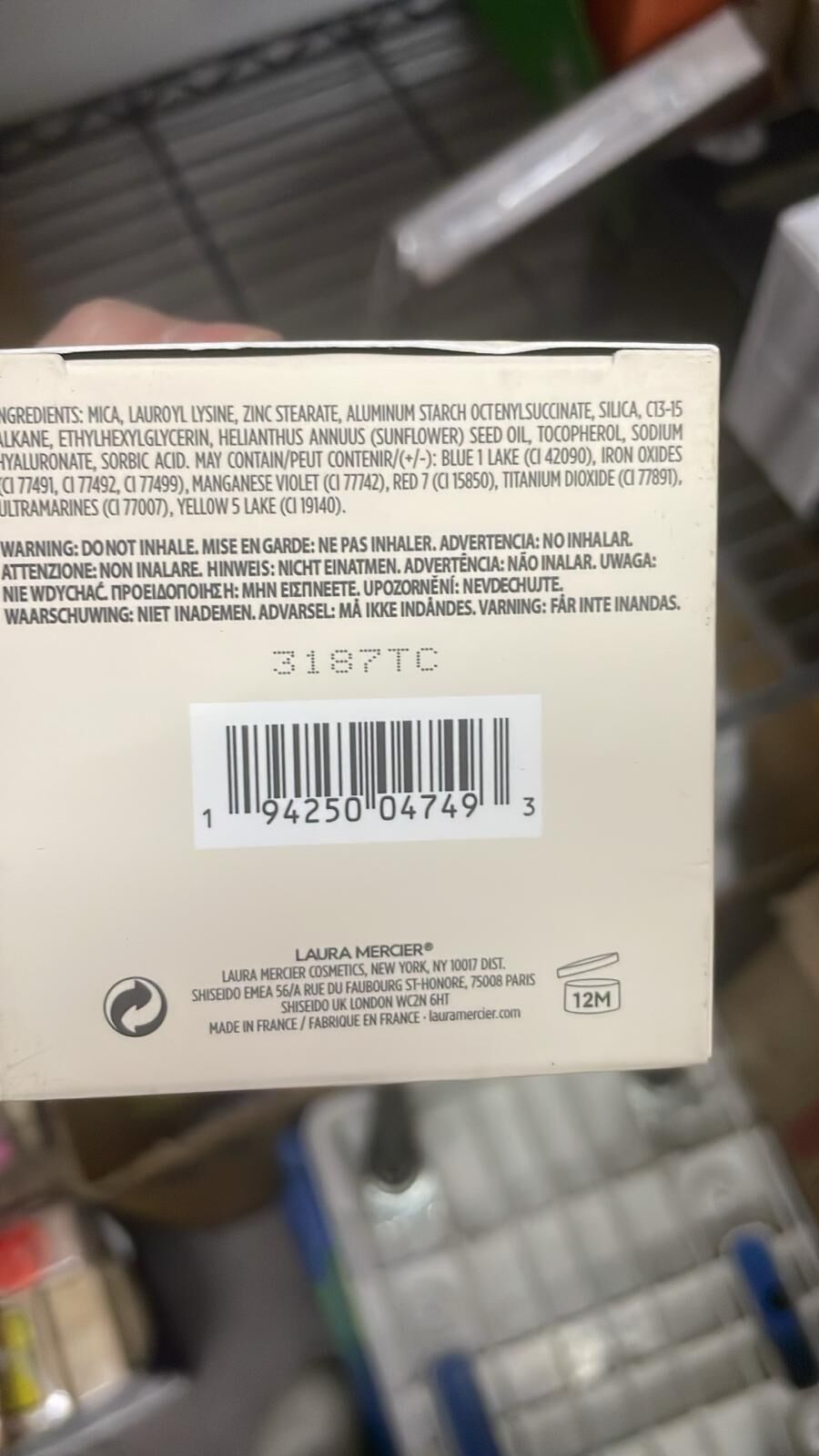 現貨 Laura Mercier 全新柔焦保濕蜜粉（#919架B)