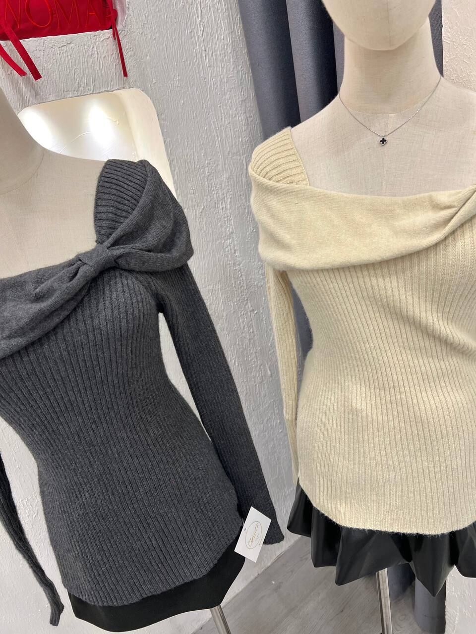 2 Way Long Sleeve Knit