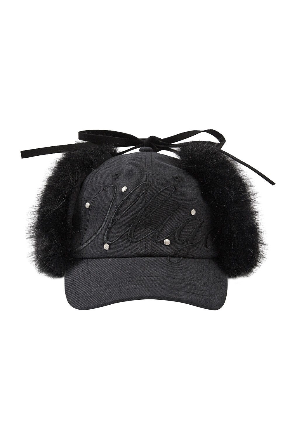 ILLIGO Fluffy Ear Flap  毛絨護耳帽 黑色