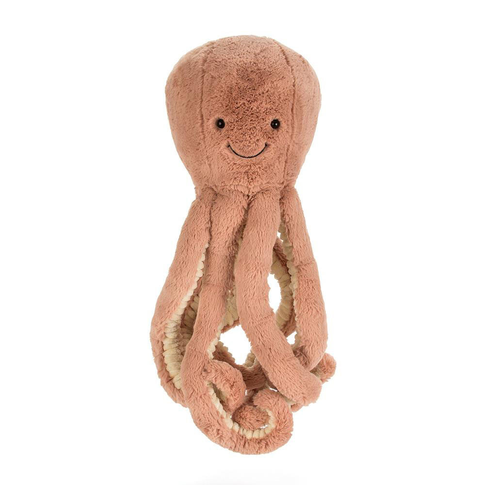 JELLYCAT 粉橙色八爪魚 Odell Octopus